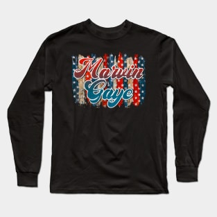 The Quotes Marvin Name Flowers Styles Christmas 70s 80s 90s Long Sleeve T-Shirt